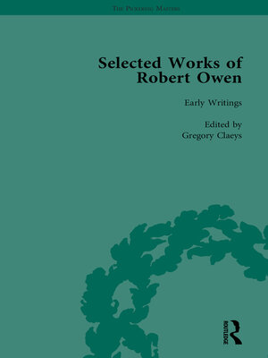 cover image of The Selected Works of Robert Owen Vol I